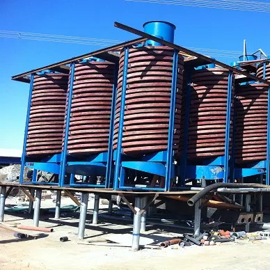 Máquina minera de cobre del clasificador espiral del laboratorio para el desenlodador de desecación