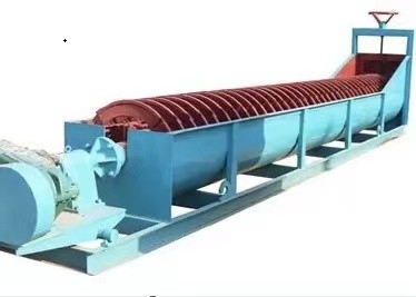Clasificador de espiral simple de máquina de laboratorio en proceso de minería
