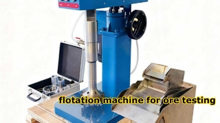 Máquina de flotación de laboratorio XFD 12 para pruebas de minerales