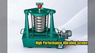 Máquina de criba vibratoria YZS de alto rendimiento