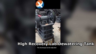 Tanque de deshidratación magnético de laboratorio XCTS 300 para pruebas de minerales
