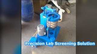 Máquina profesional de criba vibratoria de laboratorio
